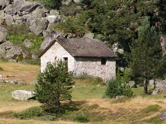 Refuge non gardé dans les Pyrénées