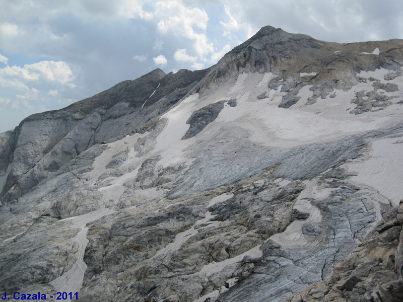 Glacier des Pyrénées : Glacier d'Ossoue