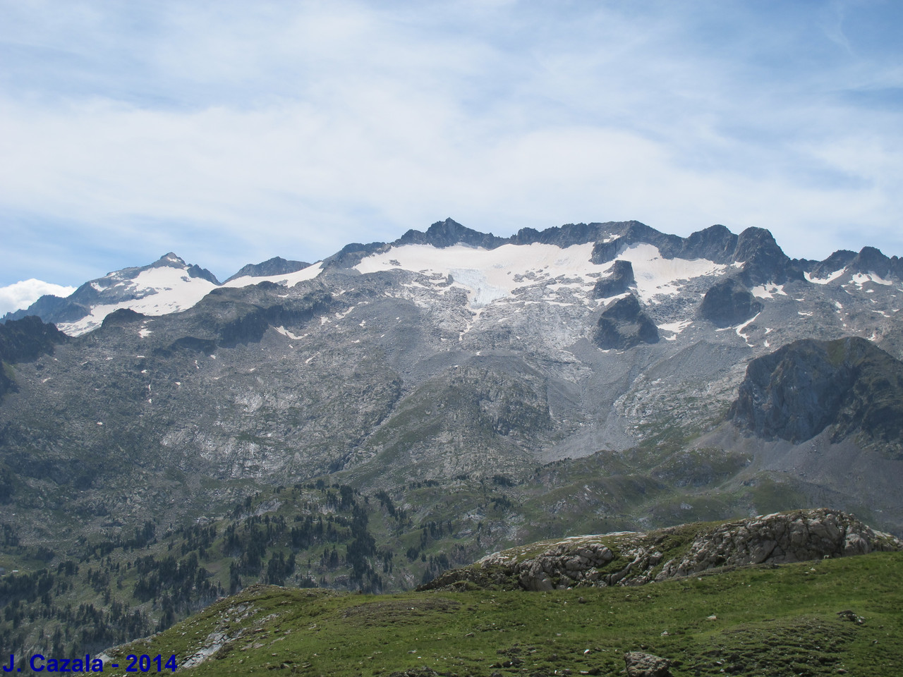 Glacier des Pyrénées : Glacier de la Maladeta
