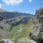 Paysages incontournables des Pyrénées : Le canyon d'Ordesa depuis le refuge de Goritz