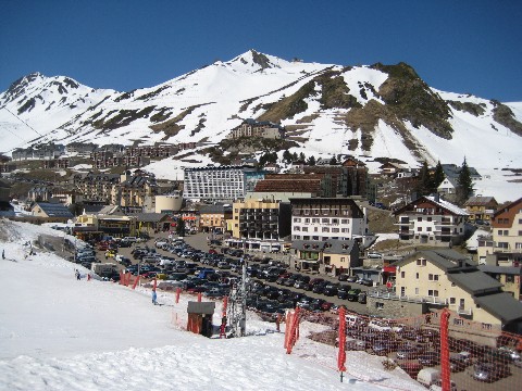 Le village de La Mongie