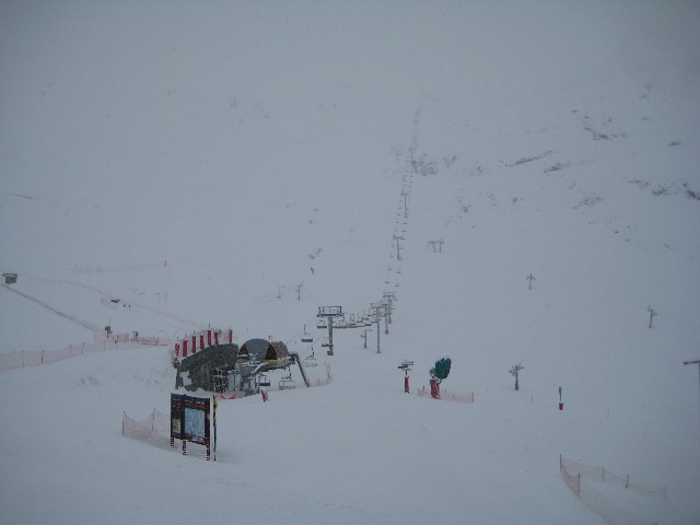 40 cm de neige fraiche fin avril !