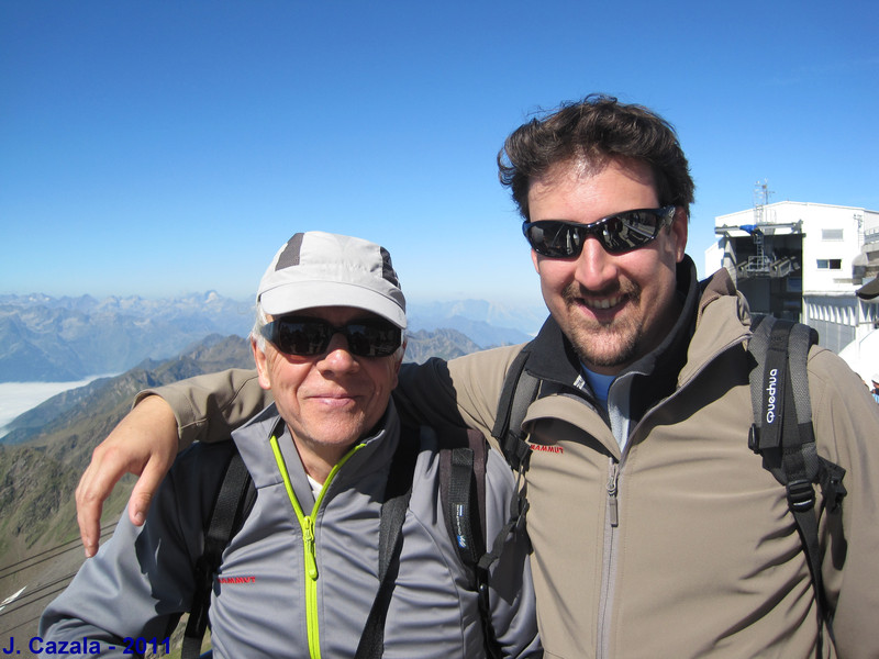 Depuis la terrrasse du Pic du Midi