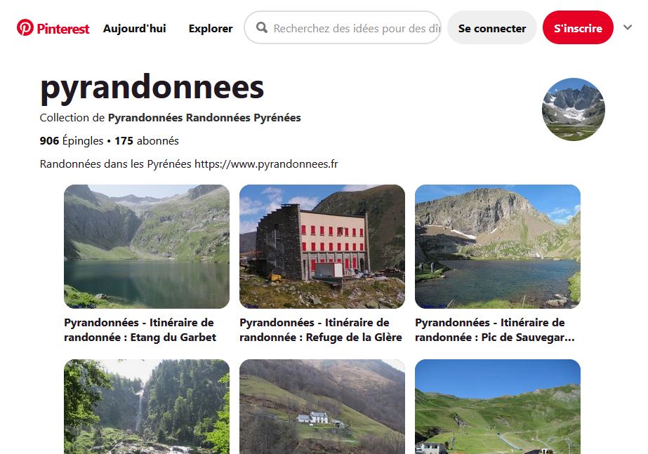 Pinterest Pyrandonnées