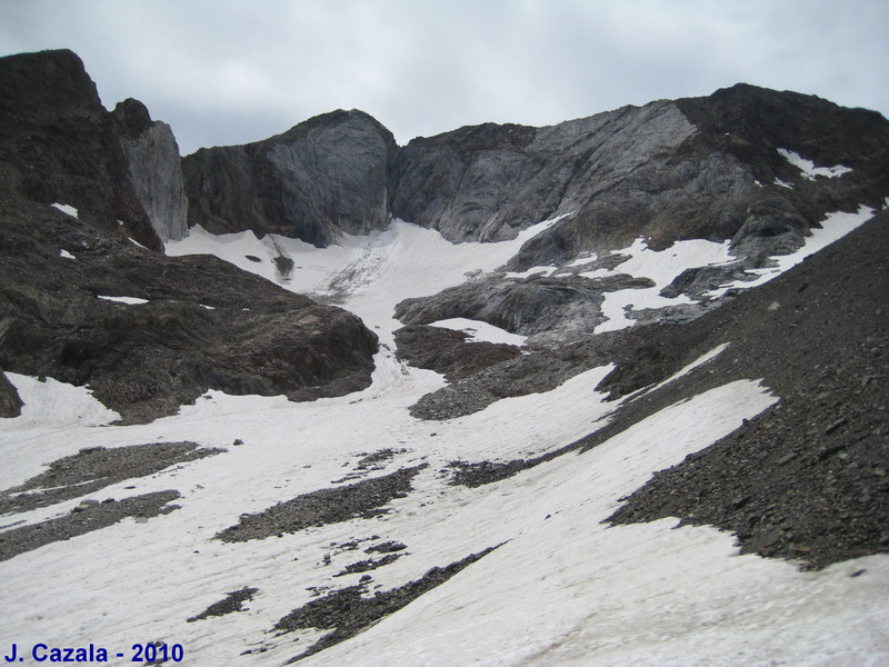 Glacier des Pyrénées : Glacier de l'Enfer