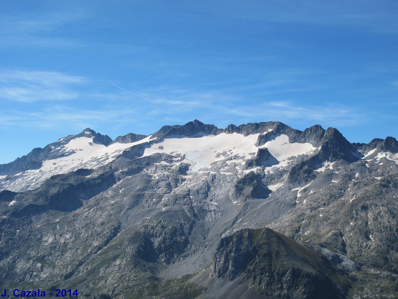 Glacier des Pyrénées : Glacier de la Maladeta