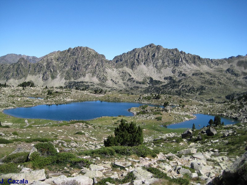 Lacs des Pyrénées : Lacs de Madaméte