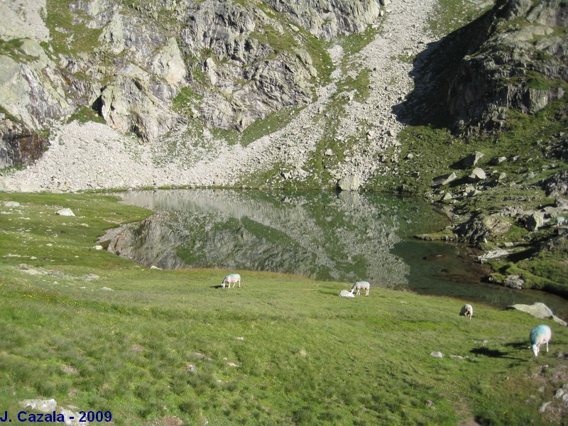 Lacs des Pyrénées : Laquet de la Fache