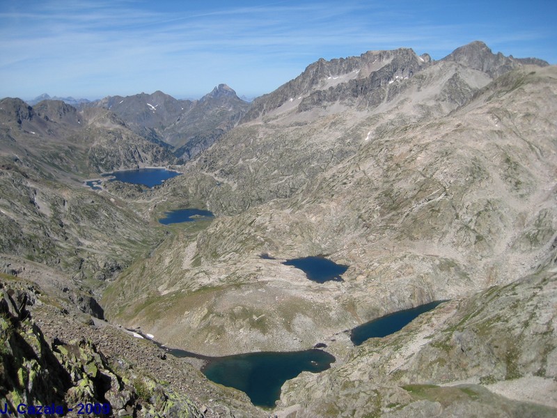 Lacs des Pyrénées : Lacs de la Fache (Espagne)