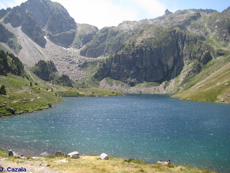 Lacs des Pyrénées : Lac d'Ilhéou