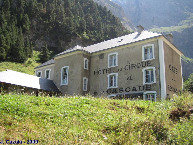 Refuges des Pyrénées : Hôtellerie du cirque et de la cascade
