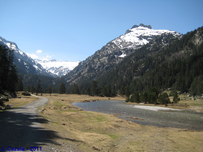 Plateau du Marcadau au printemps