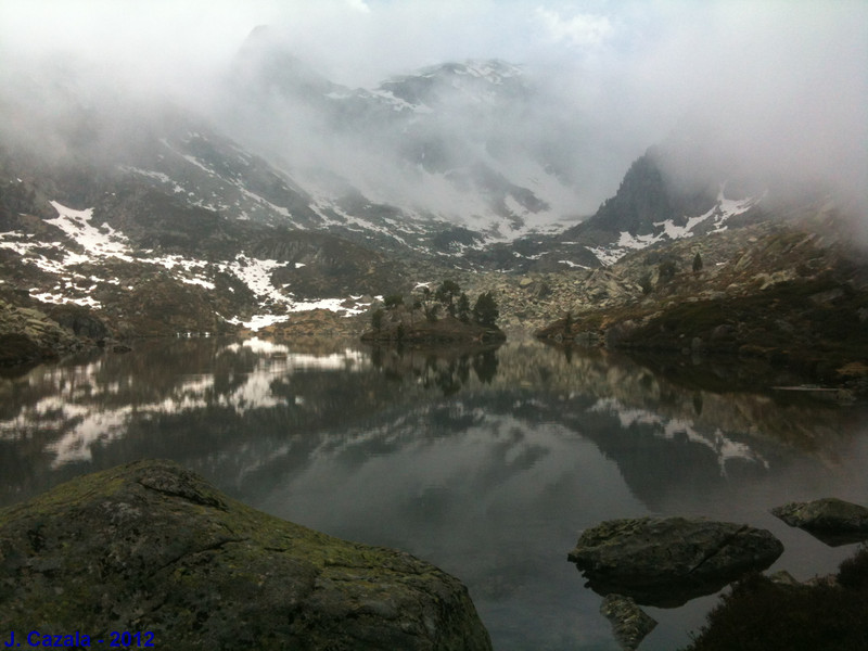 Le lac de Bastampe