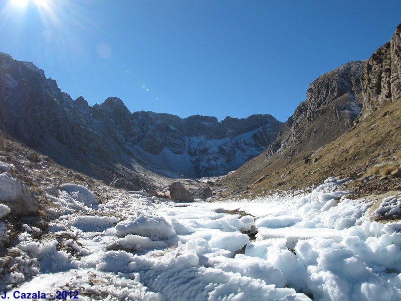 Le cirque d'Olibon et la vallée des Isards