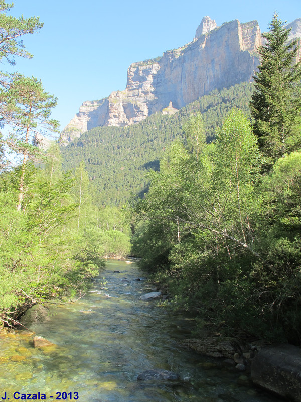 Vallée d'Ordesa au départ de la randonnée