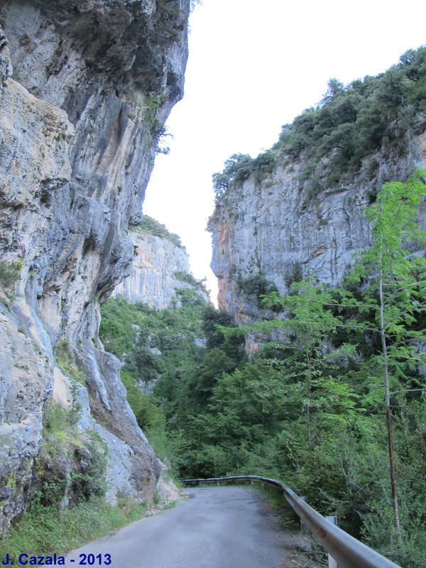 Le canyon d'Anisclo