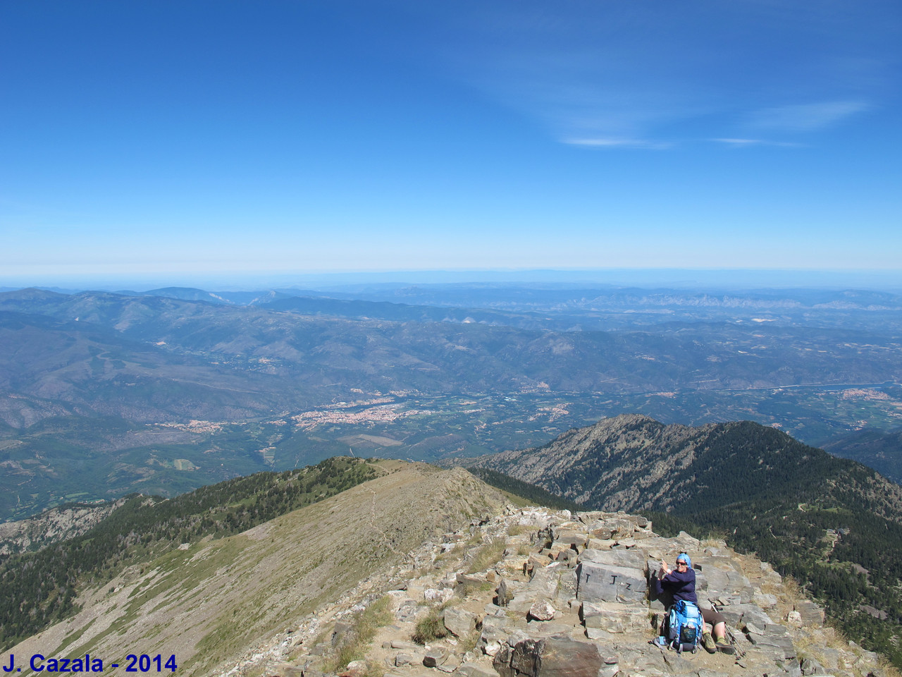 Au sommet du Canigou