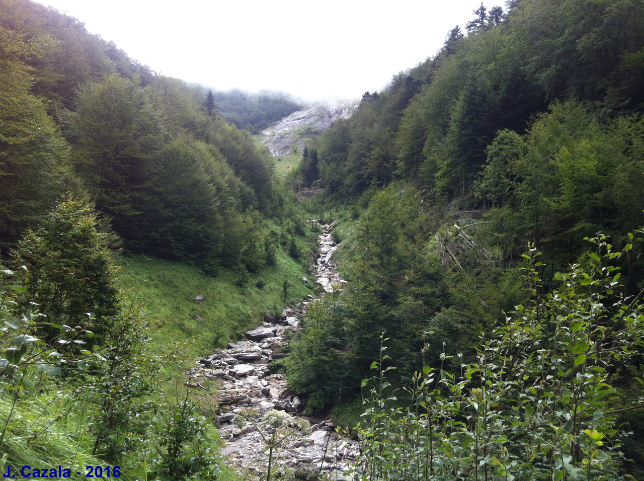 Les gorges de Balour depuis les Eaux-Bonnes