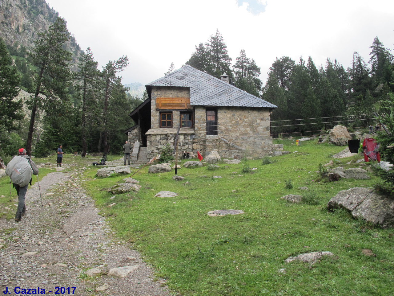 Le refuge d'Estany Llong