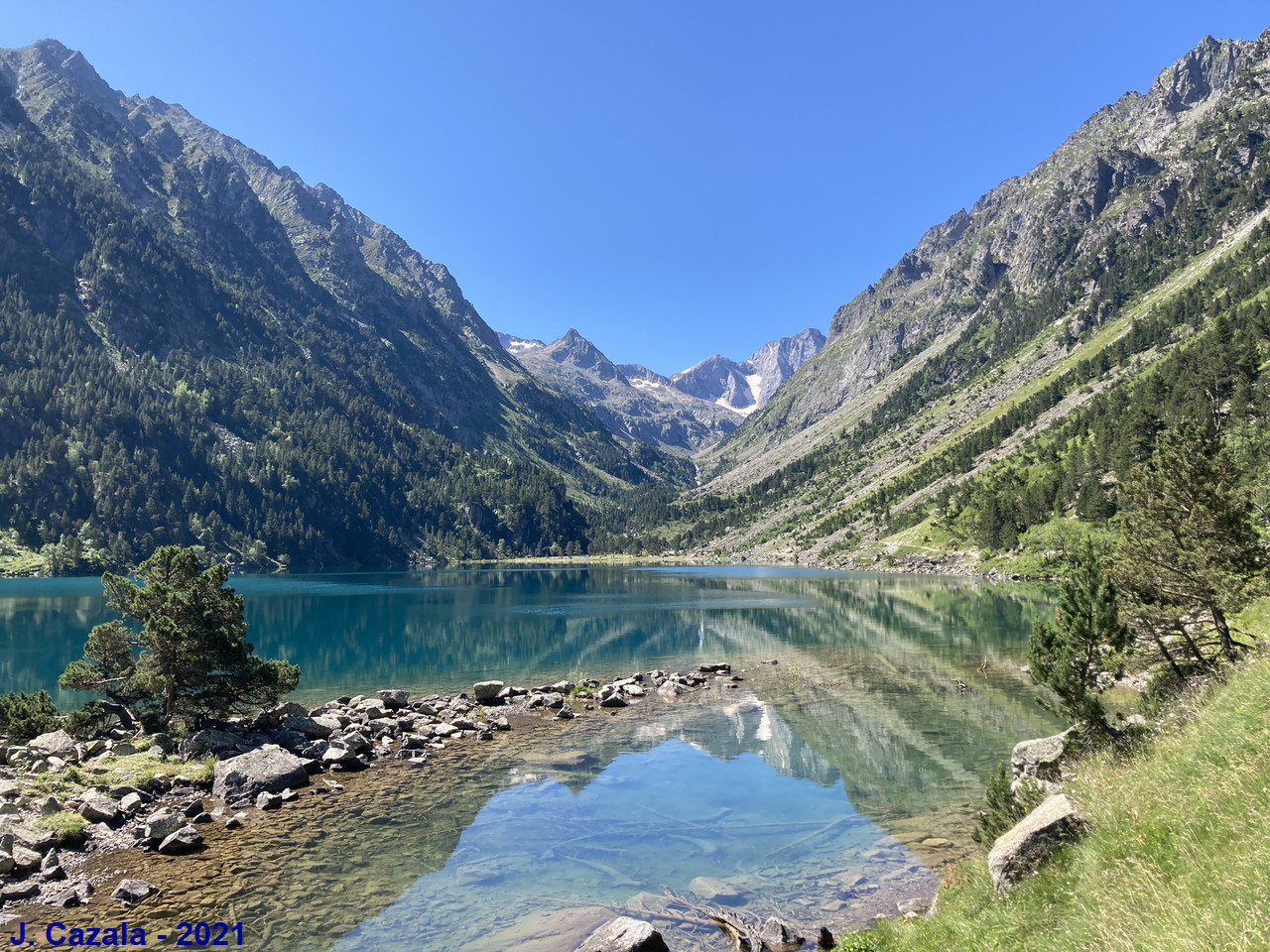 Le majestueux lac de Gaube