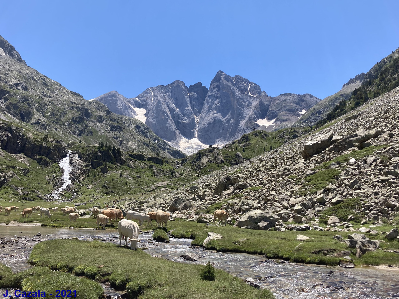 Sur le sentier du Vignemale