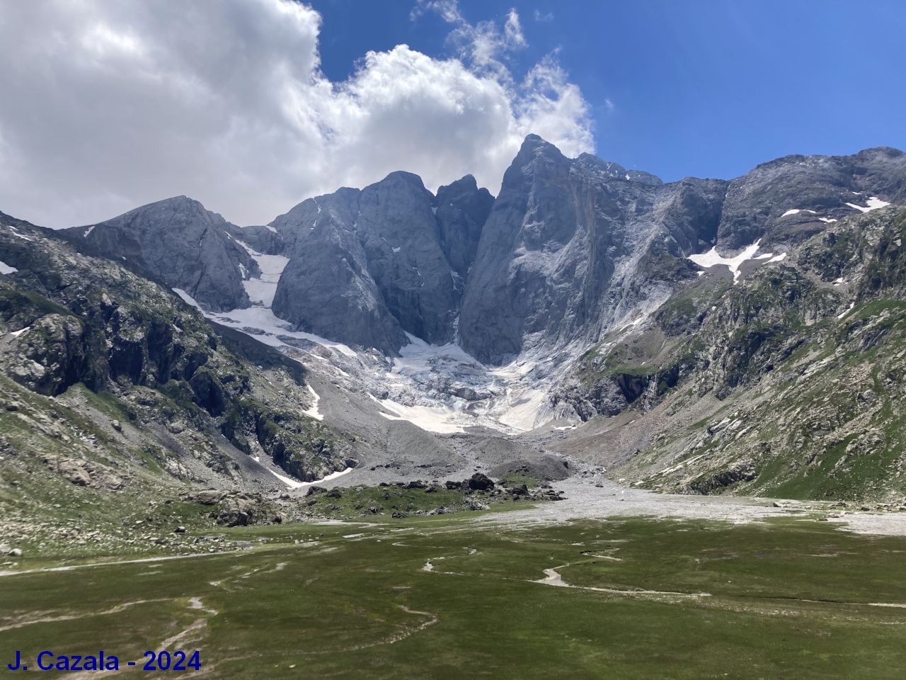 Vue depuis le refuge des Oulettes de Gaube