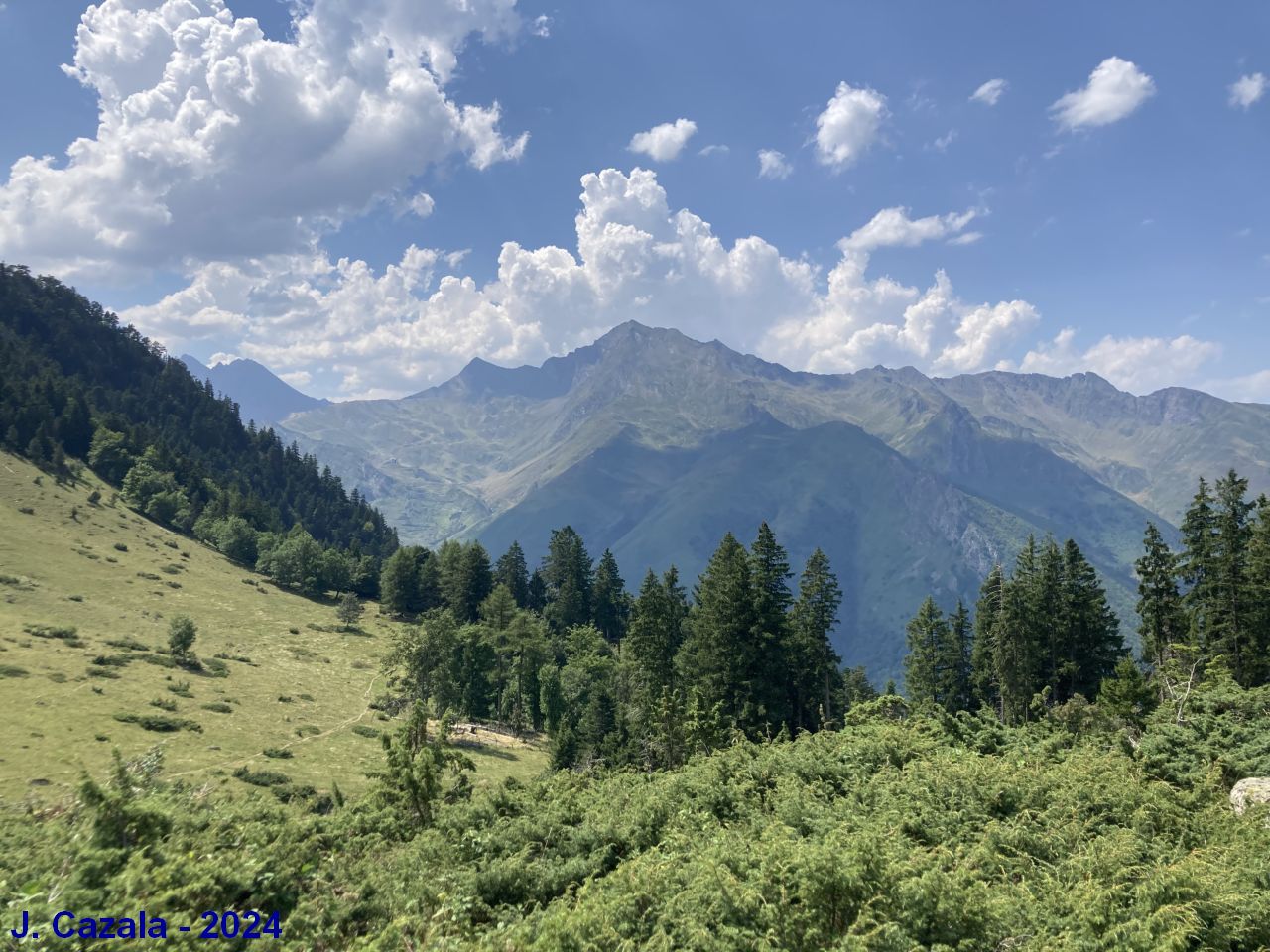 Vue du plateau du Lisey