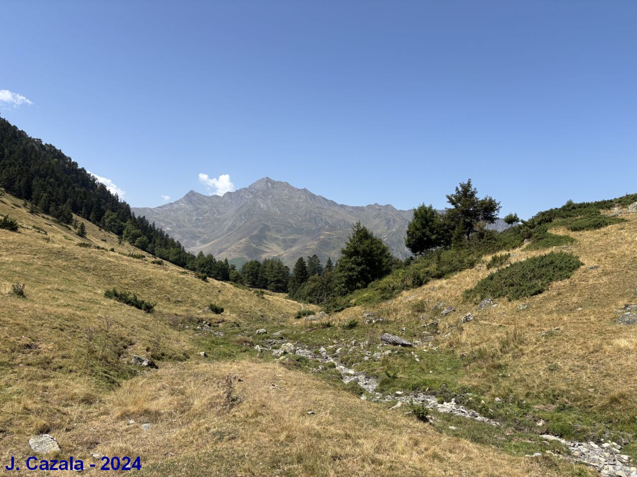 Le Plateau du Lisey par une chaude journée d'été