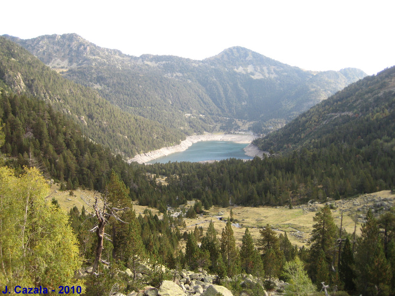 Vue sur Oredon depuis le chemin vers Cap de Long