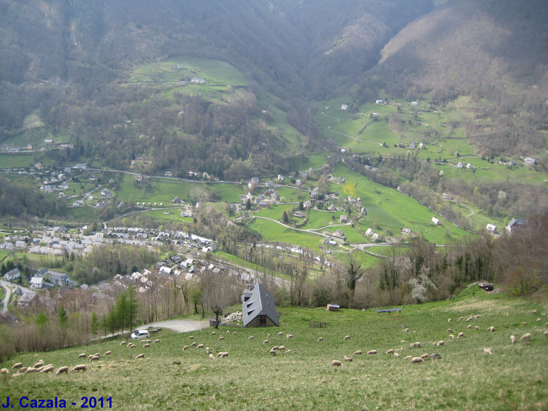 La vallée de Cauterets au printemps