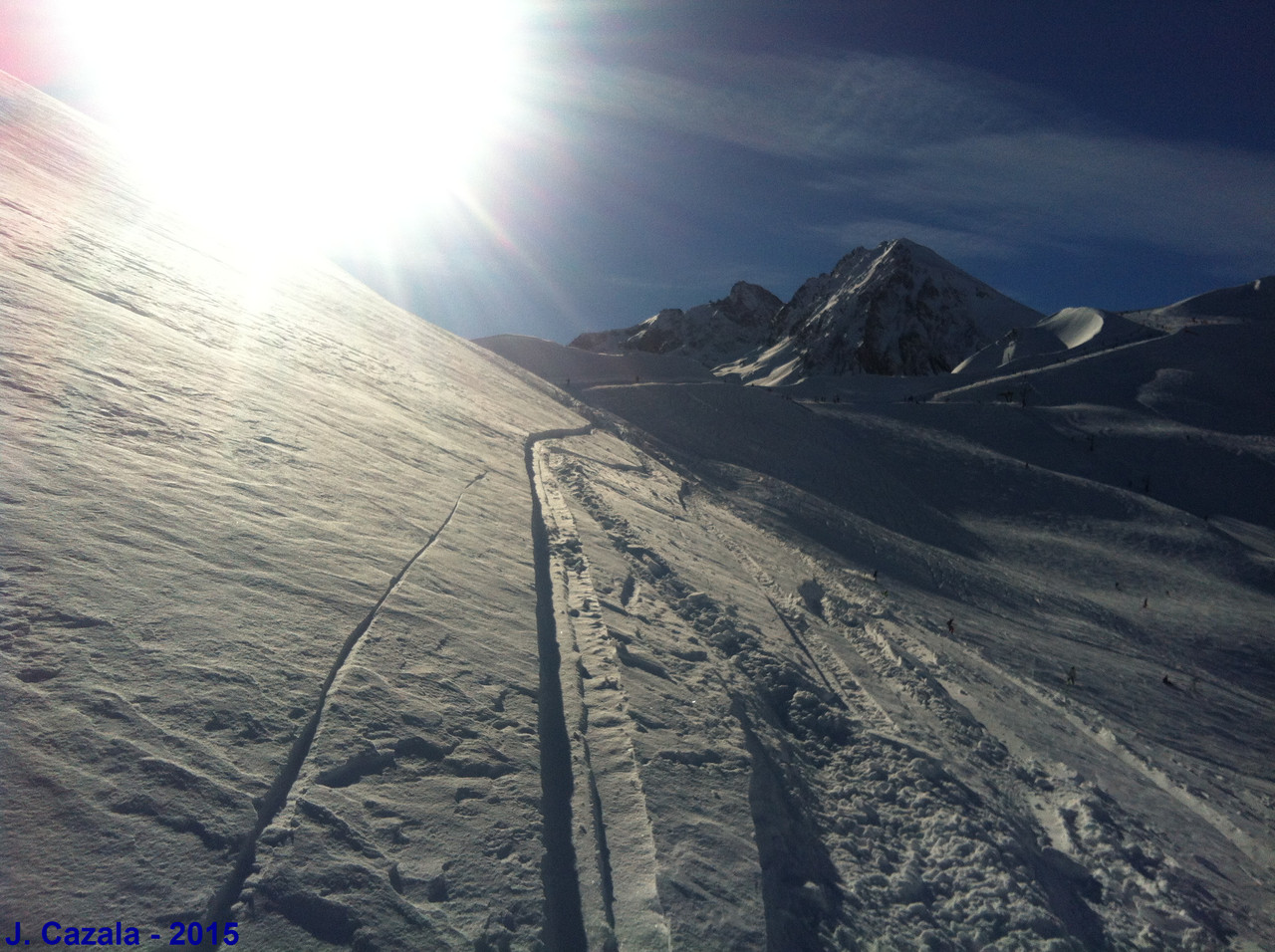 Soleil couchant sur le Mauloc