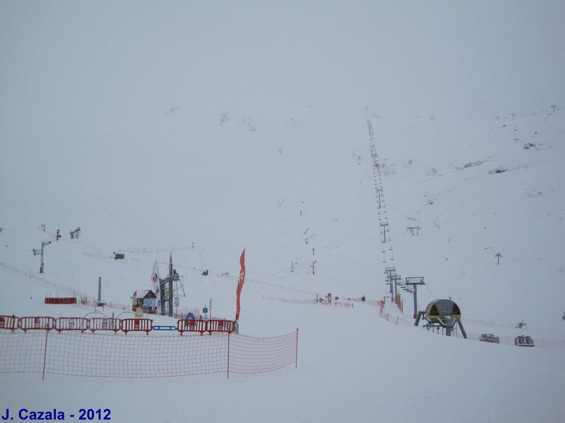 Journée hivernale pour cette fin de saison